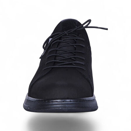 Ayakcenter 2017 Birkan Nubuk Siyah Erkek Casual Ayakkabı