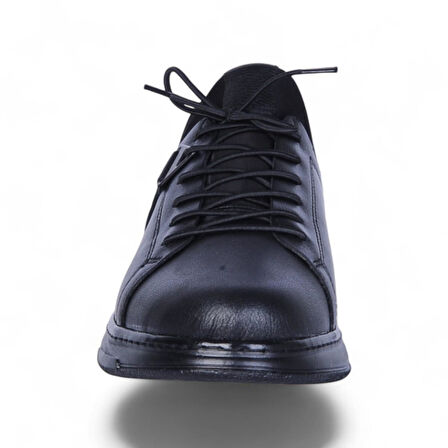 Ayakcenter 2017 Birkan Cilt Siyah Erkek Casual Ayakkabı