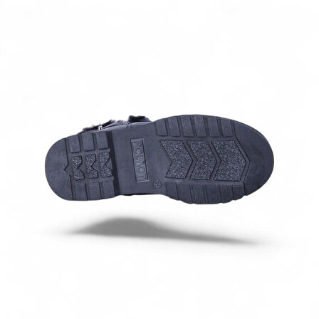 Skuaıter 24064 Plct Cilt Siyah Kız Çocuk Düz Bot