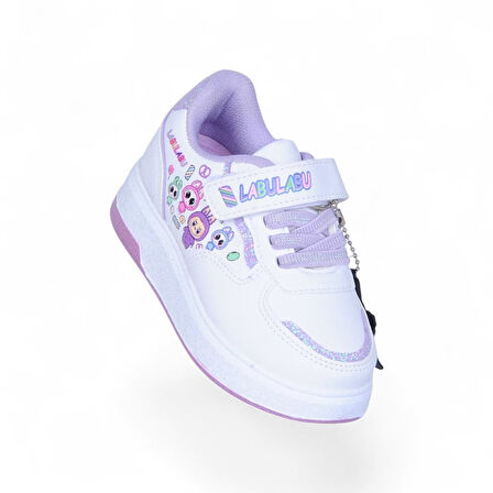 Prokids 4011 Byz-Lila Kız Çocuk Sneaker Spor Ayakkabı