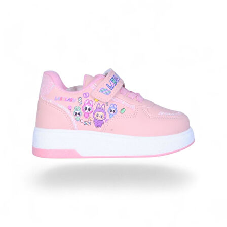 Prokids 4011 Pudra Kız Çocuk Sneaker Spor Ayakkabı
