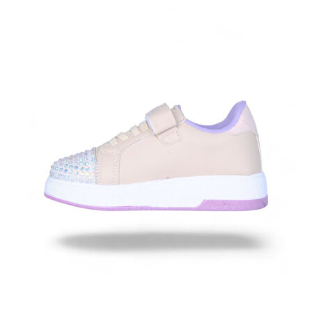 Prokids 4110 Bej Kız Çocuk Sneaker Spor Ayakkabı