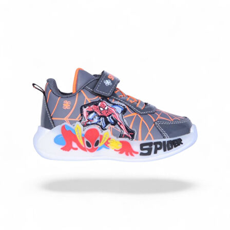 Ayakcenter 836 Spider Cırtlı Erkek Çocuk Spor Ayakkabı