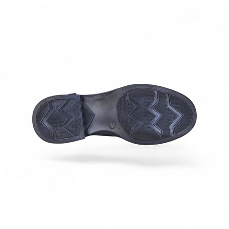 Ayakcenter 308 Cilt Nosima Siyah Kadın Loafer Ayakkabı