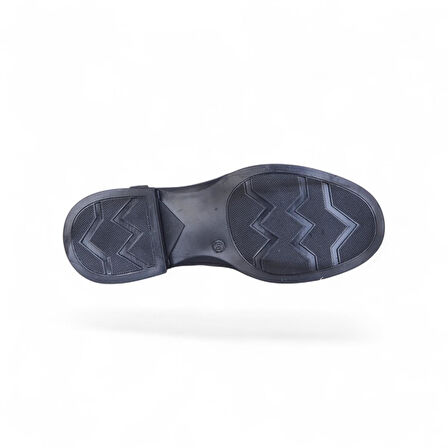 Ayakcenter 502 Rugan Nosima Siyah Kadın Loafer Ayakkabı