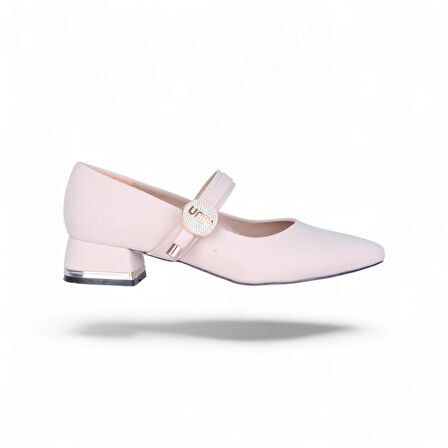 Scarletta S11 Saten 3Cm Kadın Topuklu Ayakkabı