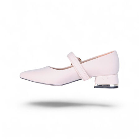 Scarletta S11 Saten 3Cm Kadın Topuklu Ayakkabı