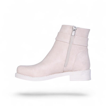 Scarletta S13 Nubuk Kadın Düz Bot