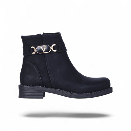 Scarletta S13 Nubuk Kadın Düz Bot