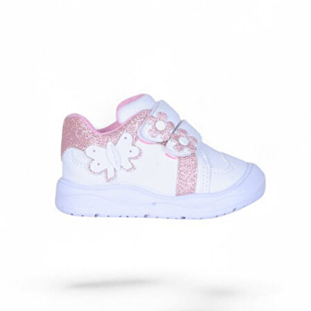 Ayakcenter Majan Beyaz Kız Bebe Çocuk Spor Ayakkabı