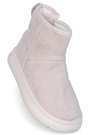 Wisco 070 Bej Termal Kürklü Kız Çocuk Bot