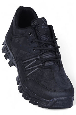 X-Step K7 Siyah Kışlık Traking Erkek Kısa Ayakkabı