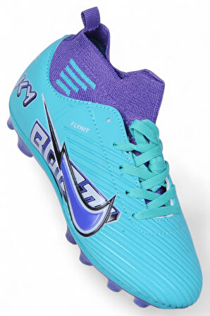 Twingo 590 Turkuaz Krampon Erkek Çocuk Futbol Ayakkabı