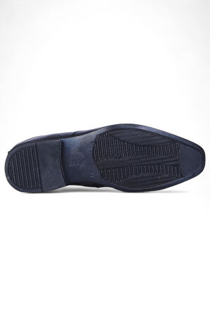 Burç 00705 Siyah Erkek Deri Bot