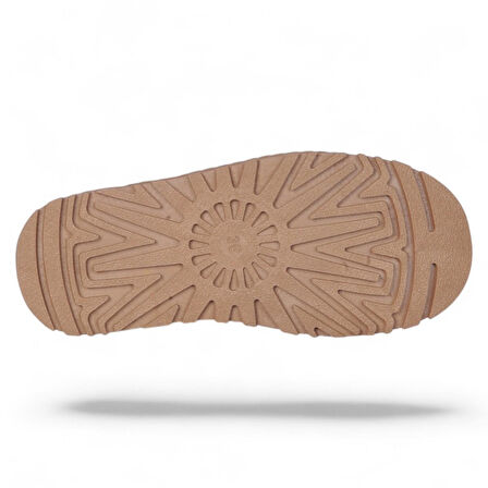 Skuaıter Rida Taba Kadın İçi Kürklü Düz Bot