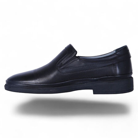 Baloğlu 72 Lz Siyah Kauçuk %100 Deri Erkek Klasik Ayakkabı