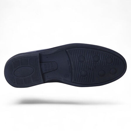 Baloğlu 72 Lz Siyah Kauçuk %100 Deri Erkek Klasik Ayakkabı