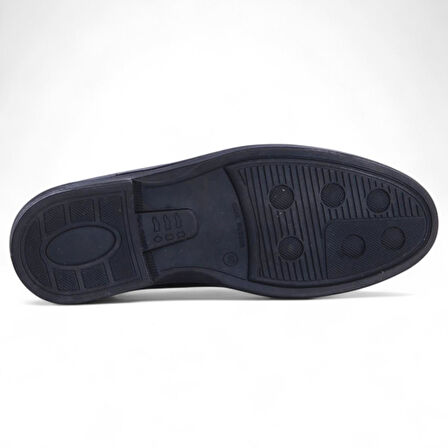 Baloğlu 71 Siyah Lz Kauçuk %100 Deri Erkek Klasik Ayakkabı