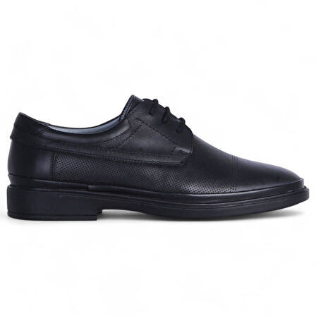 Baloğlu 71 Siyah Lz Kauçuk %100 Deri Erkek Klasik Ayakkabı