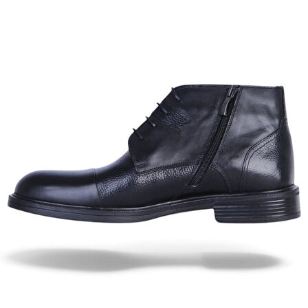 Censay 164 Siyah Garne Zigana Erkek %100 Deri Kürklü Bot