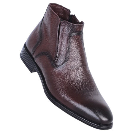 Censay 138 Kahve Zigana Erkek %100 Deri Kürklü Bot