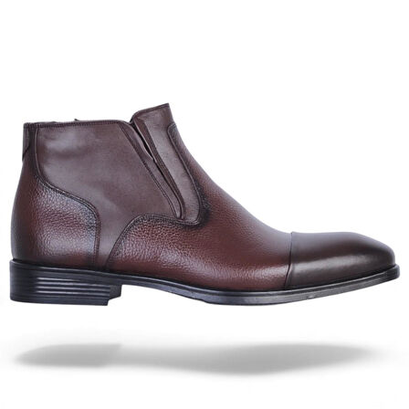 Censay 137 Kahve Garne Zigana Erkek %100 Deri Kürklü Bot