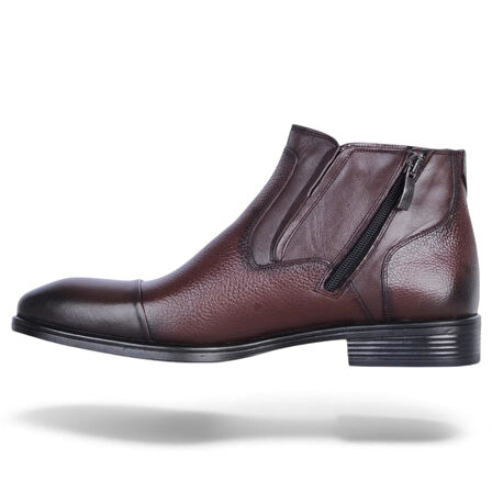 Censay 137 Kahve Garne Zigana Erkek %100 Deri Kürklü Bot