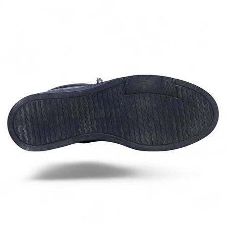 Estelle 770 Cilt Siyah Kadın İçi Kürklü Düz Bot