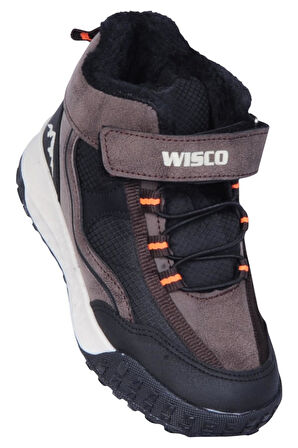 Wisco 064 Kahve Erkek Çocuk Kürklü Bot