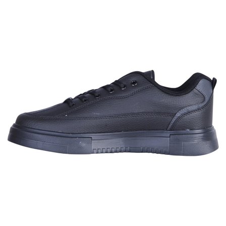 Luttoon Prt-4302 Siyah Cilt Erkek Sneaker Ayakkabı