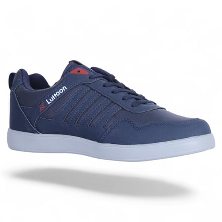 Lutton Prt-4189 Cilt Laci-Krmz Erkek Sneaker Ayakkabı
