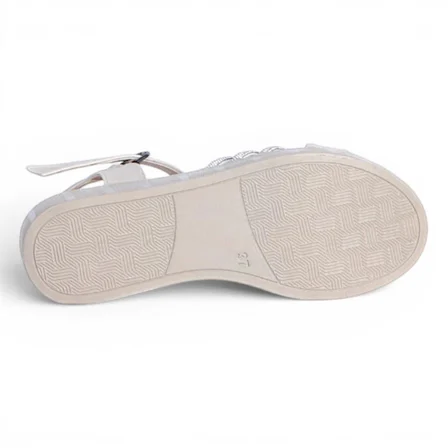 Byn Ayışığı By33 Krem Kadın 7 Cm Topuklu Sandalet