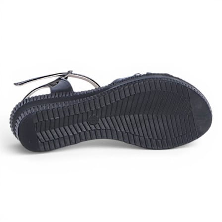 Byn Ayışığı By34 Rugan Siyah Kadın 7 Cm Topuklu Sandalet