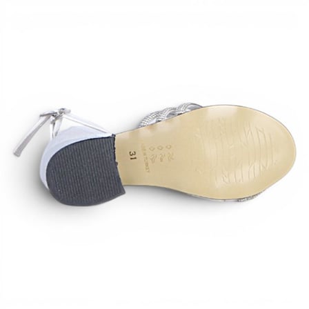 Verlass Vrla1 Beyaz Kız Çocuk 5Cm Topuklu Sandalet Ayakkabı