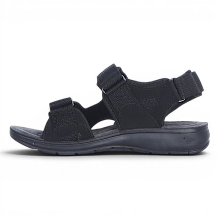 Daye 40102 Siyah Cırtlı Erkek Çocuk Sandalet Ayakkabı
