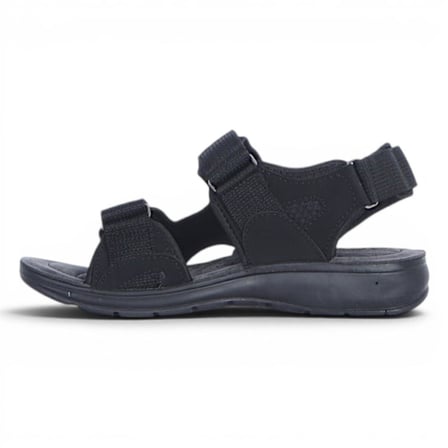 Daye 40002 Siyah Cırtlı Erkek Sandalet Ayakkabı