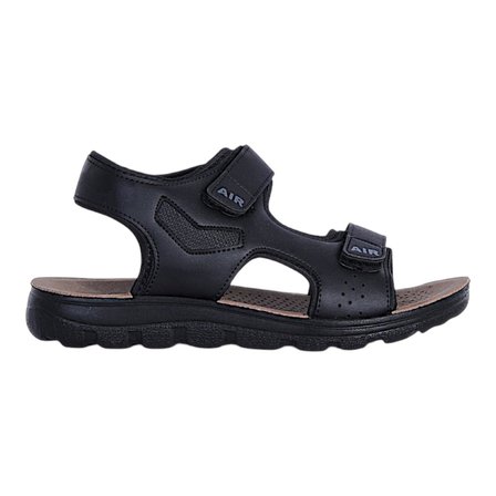 Apella 920-5 Dakar Siyah Erkek Çocuk Sandalet Ayakkabı
