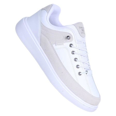 Racıng 046 Cilt Beyaz Erkek Sneaker Ayakkabı