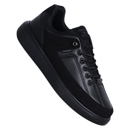 Racıng 046 Cilt Siyah Erkek Sneaker Ayakkabı