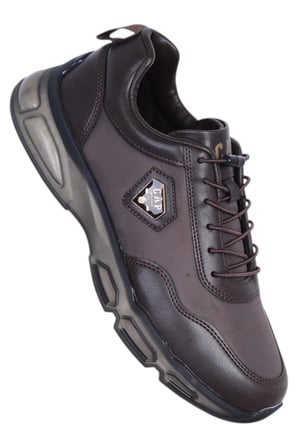 Cap 2141 Kahve Günlük Erkek Sneaker Ayakkabı