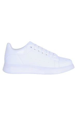 Cap 2044 Beyaz Günlük Erkek Sneaker Ayakkabı
