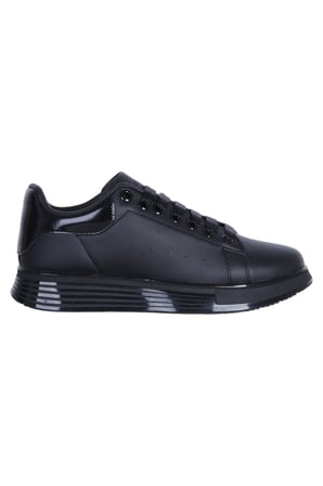 Cap 2044 Siyah Günlük Erkek Sneaker Ayakkabı