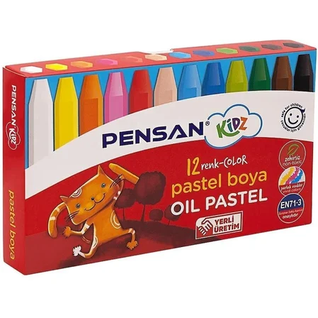 12'li Pastel Boya