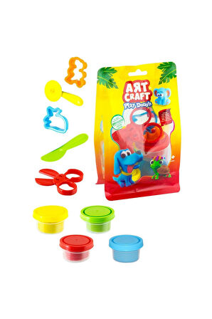 ART CRAFT 4'LÜ POLY BAG OYUN HAMURU SETİ