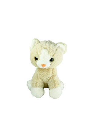 Peluş Oturan Kedi 23 Cm
