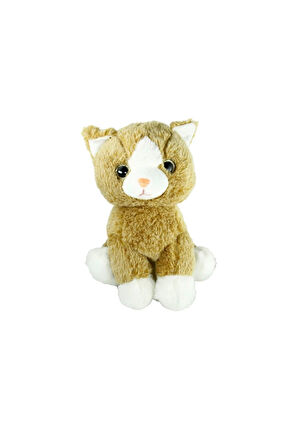 Peluş Oturan Kedi 23 Cm