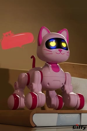 Oyuncak Full Fonksiyon Uzaktan Kumandalı El Sensörlü Şarjlı Işıklı Müzikli Dansçı Robot Kedi