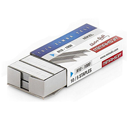 Küçük Zımba Teli N-10 10/ 5 Nikel 1000li