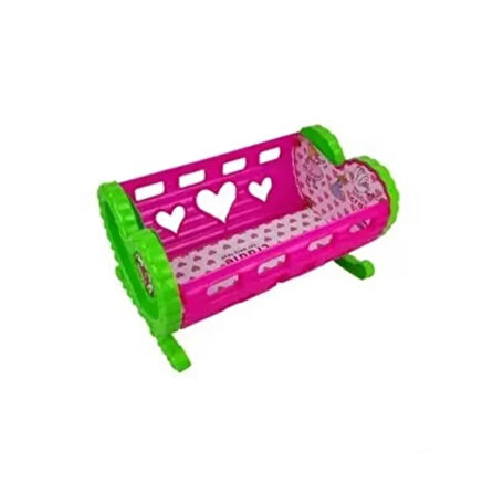 Oyuncak Plastik Küçük Beşik 27 cm