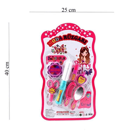 Moda Rüzgarı Makyaj ve Kuaför Seti